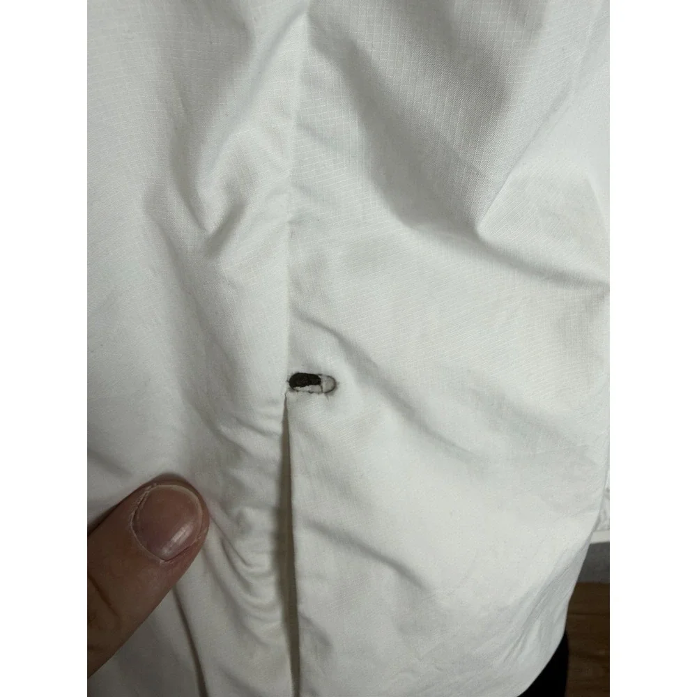 Jordan JSW WINGS WINDBREAKER Hooded Jacket White Mens Size XL